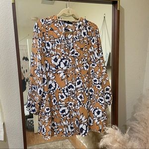 VICI Olivaceous Floral Mini Dress